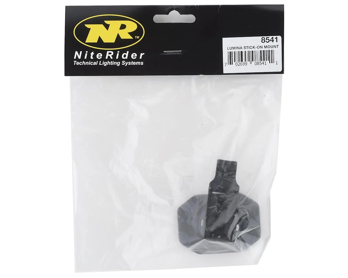 NiteRider Lumina Stick-On Light Mount (Black) - view 2